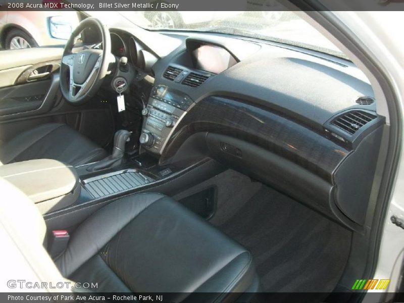 Billet Silver Metallic / Ebony 2008 Acura MDX Technology