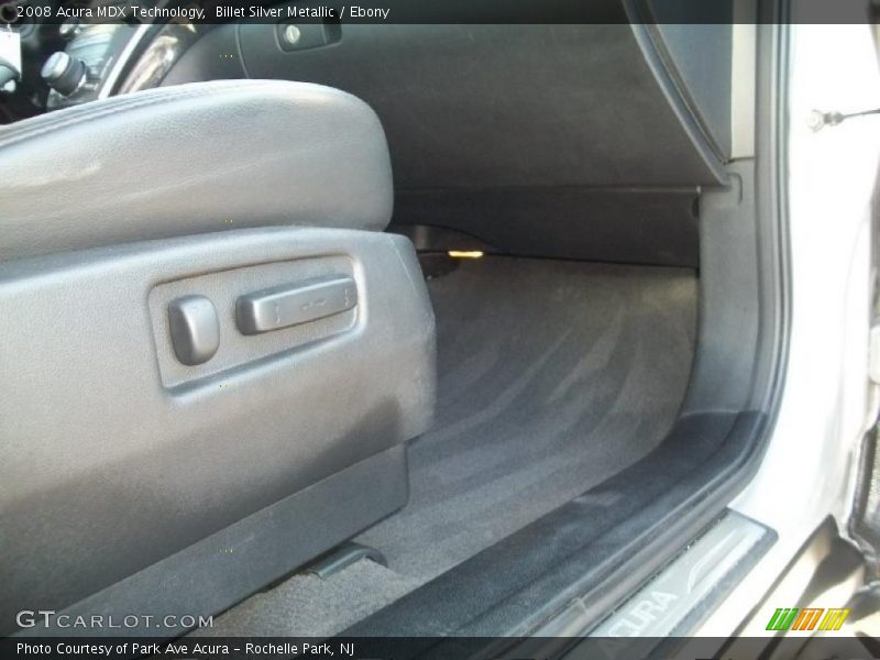 Billet Silver Metallic / Ebony 2008 Acura MDX Technology