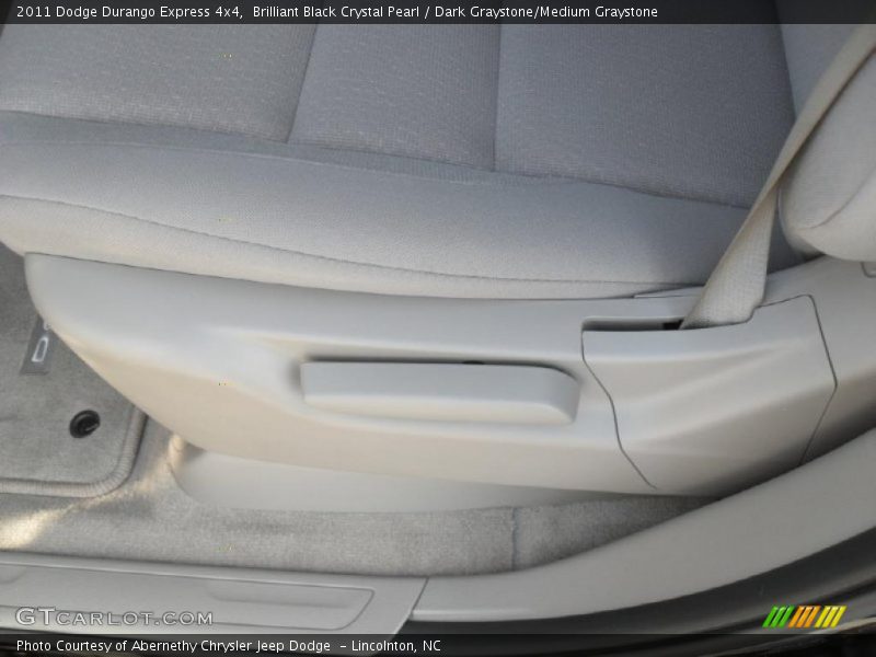 Brilliant Black Crystal Pearl / Dark Graystone/Medium Graystone 2011 Dodge Durango Express 4x4