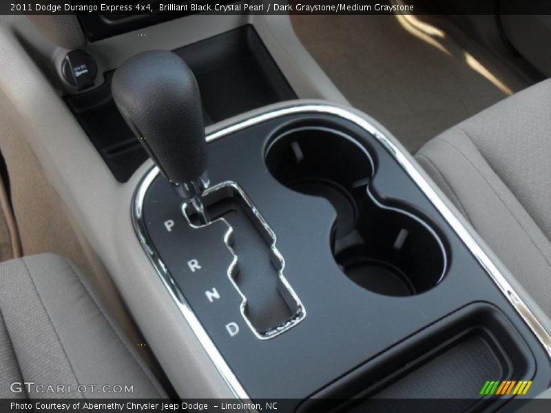Brilliant Black Crystal Pearl / Dark Graystone/Medium Graystone 2011 Dodge Durango Express 4x4