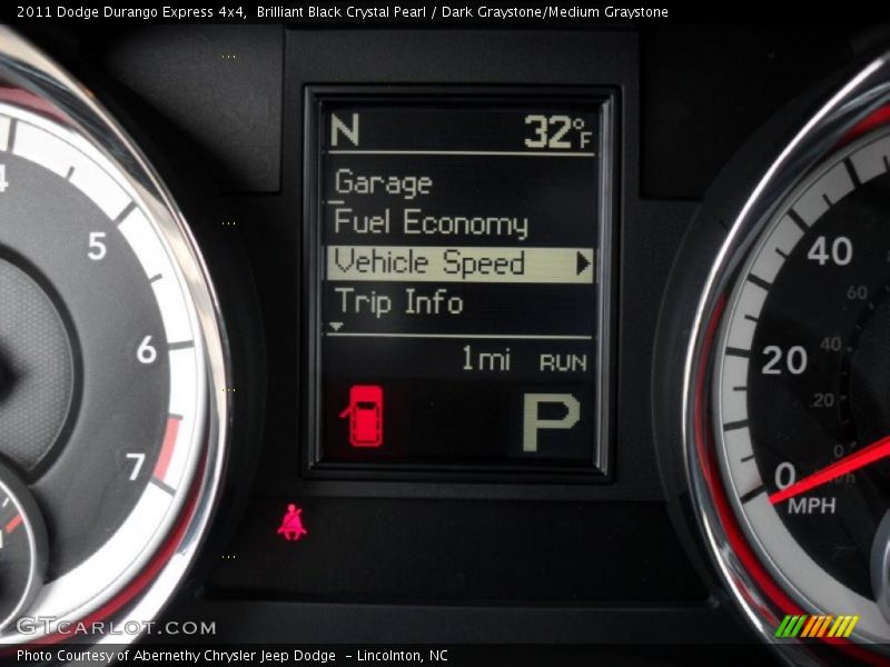 Brilliant Black Crystal Pearl / Dark Graystone/Medium Graystone 2011 Dodge Durango Express 4x4