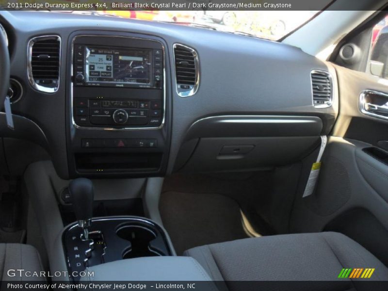 Brilliant Black Crystal Pearl / Dark Graystone/Medium Graystone 2011 Dodge Durango Express 4x4