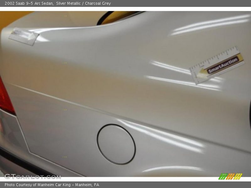 Silver Metallic / Charcoal Grey 2002 Saab 9-5 Arc Sedan