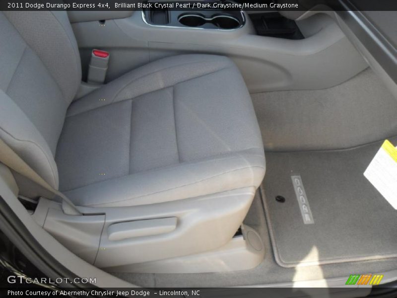 Brilliant Black Crystal Pearl / Dark Graystone/Medium Graystone 2011 Dodge Durango Express 4x4