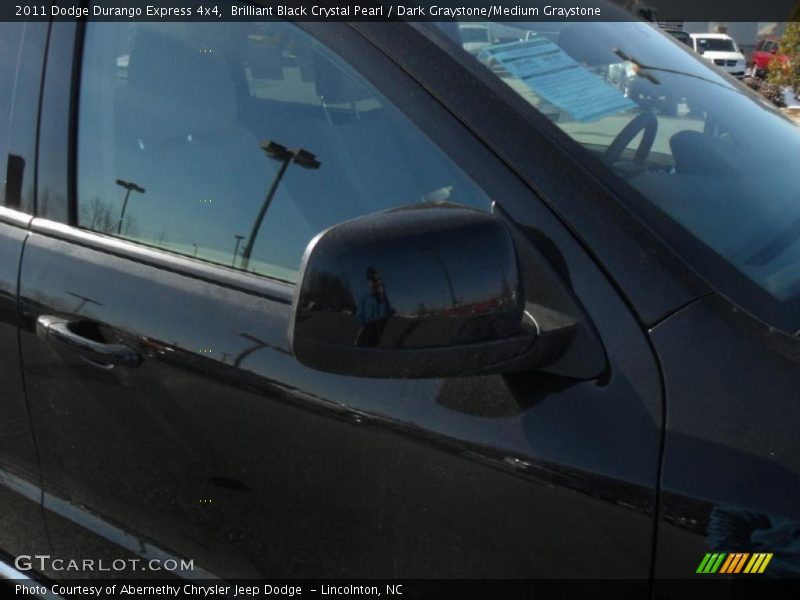 Brilliant Black Crystal Pearl / Dark Graystone/Medium Graystone 2011 Dodge Durango Express 4x4