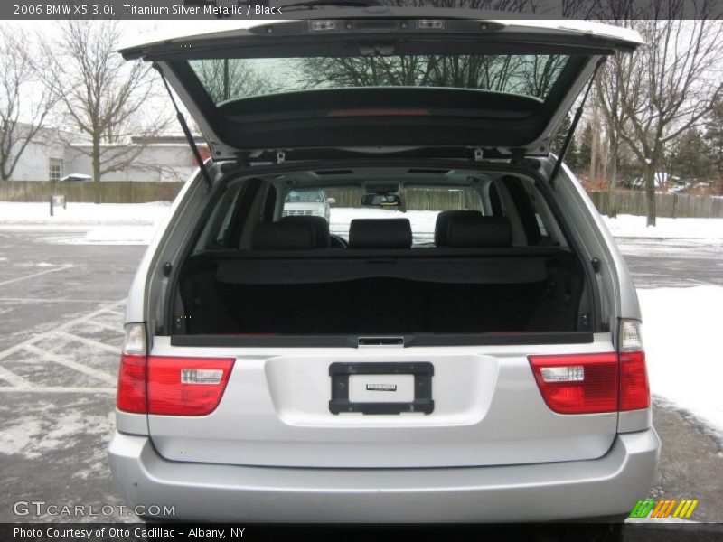 Titanium Silver Metallic / Black 2006 BMW X5 3.0i