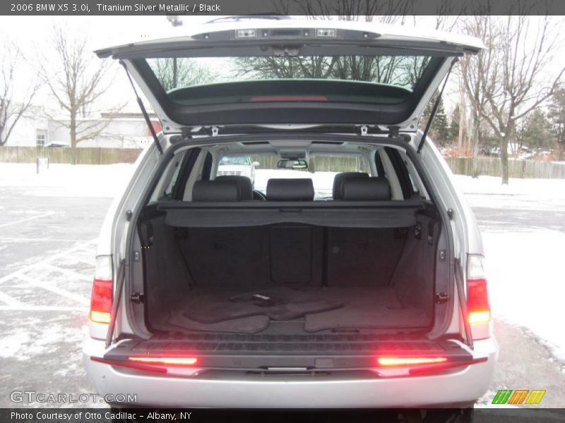Titanium Silver Metallic / Black 2006 BMW X5 3.0i