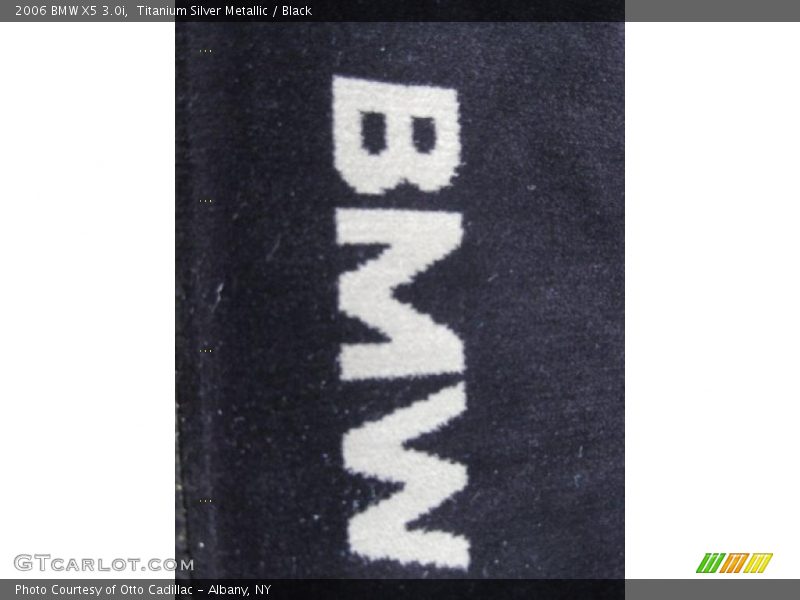 Titanium Silver Metallic / Black 2006 BMW X5 3.0i
