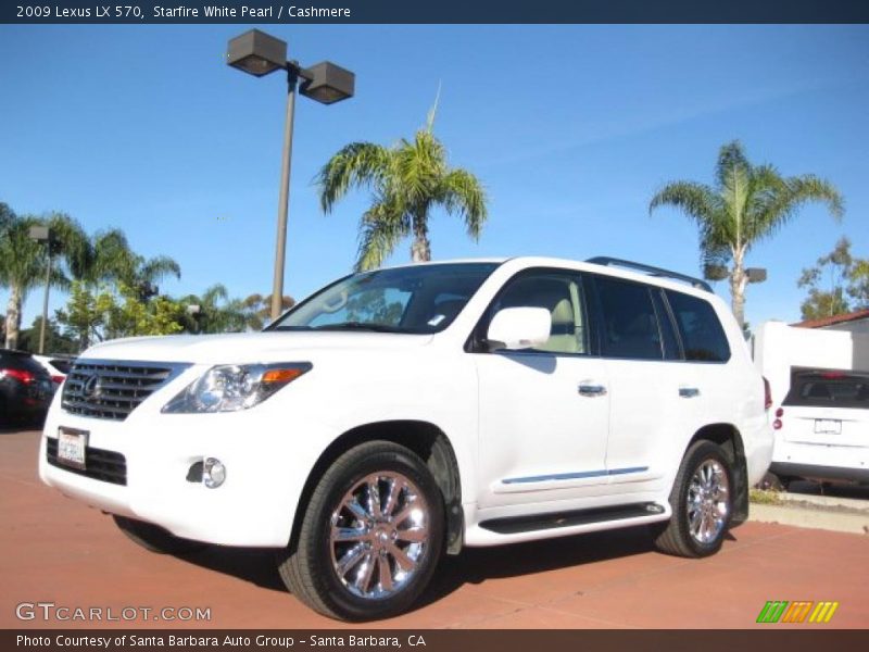 Starfire White Pearl / Cashmere 2009 Lexus LX 570