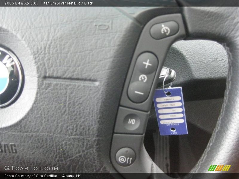 Titanium Silver Metallic / Black 2006 BMW X5 3.0i