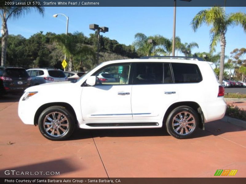 Starfire White Pearl / Cashmere 2009 Lexus LX 570