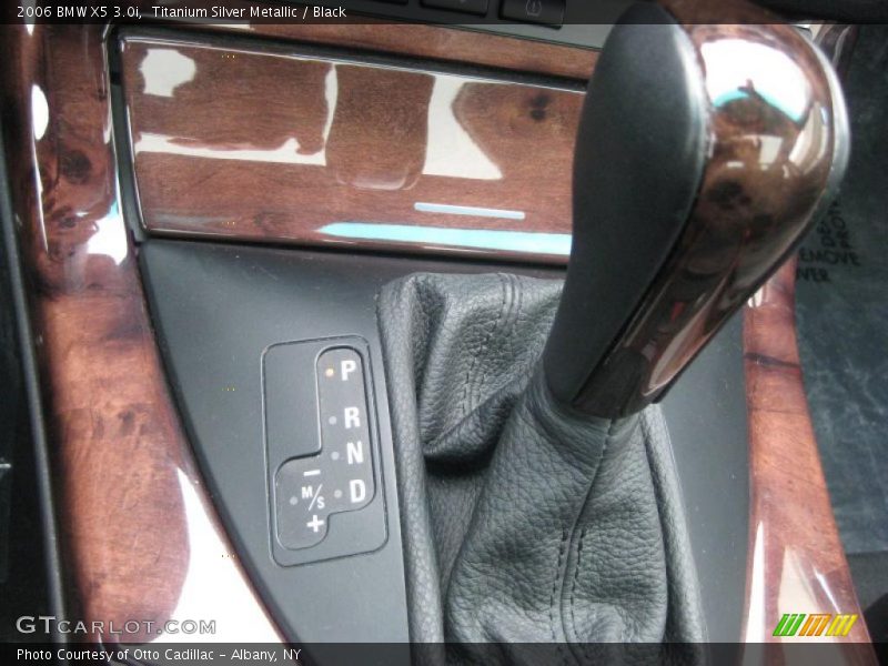 Titanium Silver Metallic / Black 2006 BMW X5 3.0i