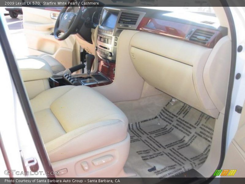 Starfire White Pearl / Cashmere 2009 Lexus LX 570
