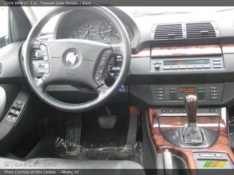 Titanium Silver Metallic / Black 2006 BMW X5 3.0i