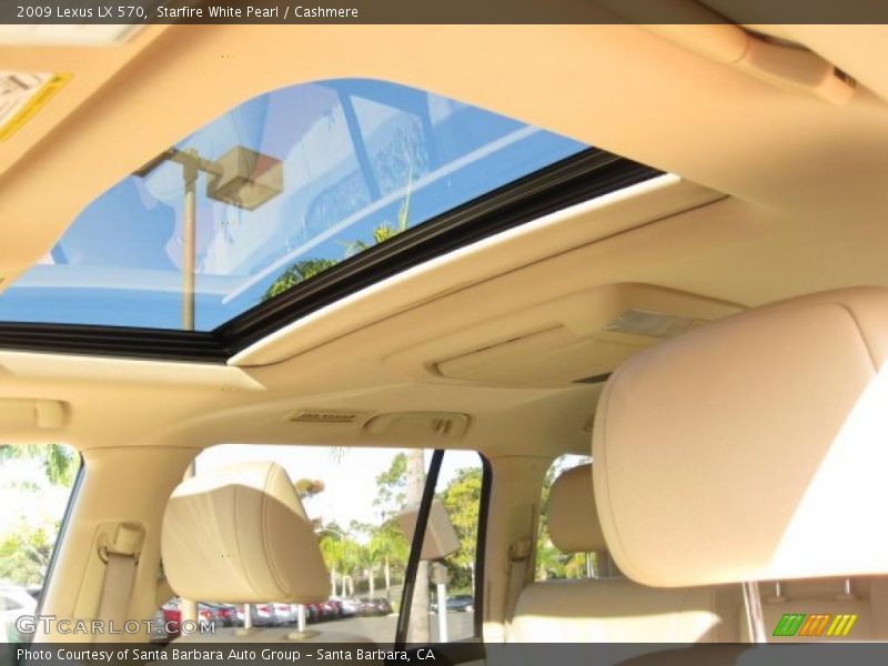 Starfire White Pearl / Cashmere 2009 Lexus LX 570