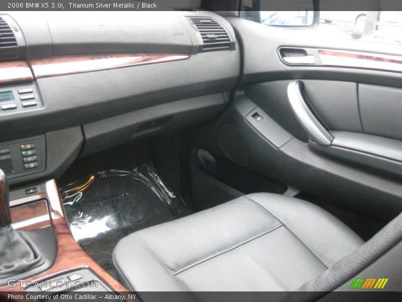 Titanium Silver Metallic / Black 2006 BMW X5 3.0i