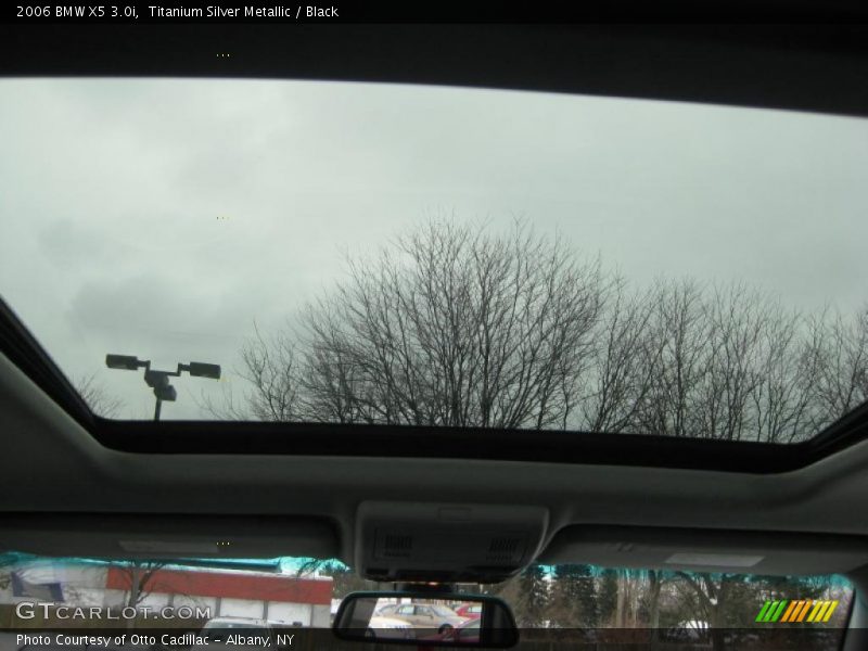 Titanium Silver Metallic / Black 2006 BMW X5 3.0i