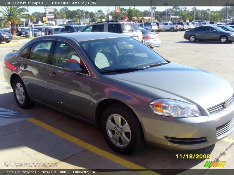 Dark Silver Metallic / Gray 2008 Chevrolet Impala LT