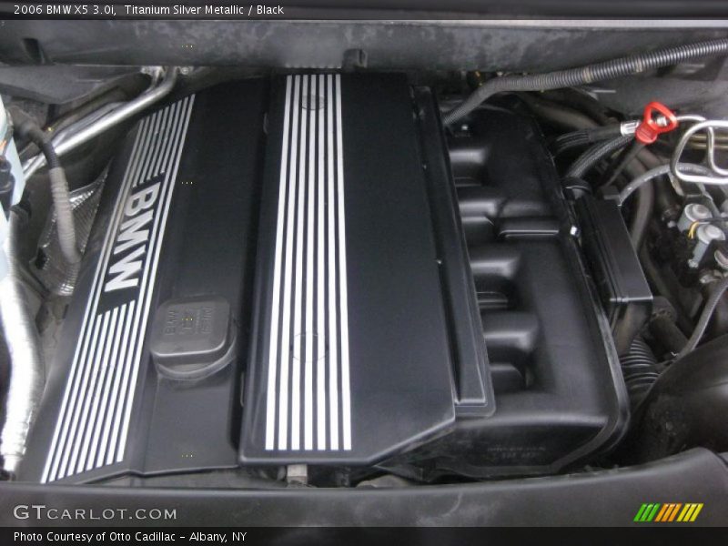 Titanium Silver Metallic / Black 2006 BMW X5 3.0i