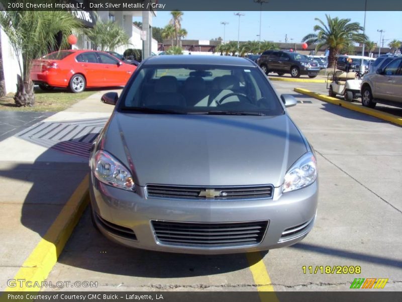 Dark Silver Metallic / Gray 2008 Chevrolet Impala LT