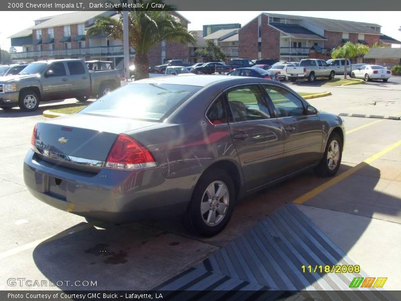 Dark Silver Metallic / Gray 2008 Chevrolet Impala LT