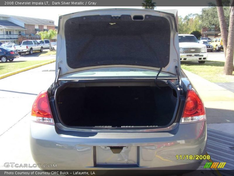 Dark Silver Metallic / Gray 2008 Chevrolet Impala LT