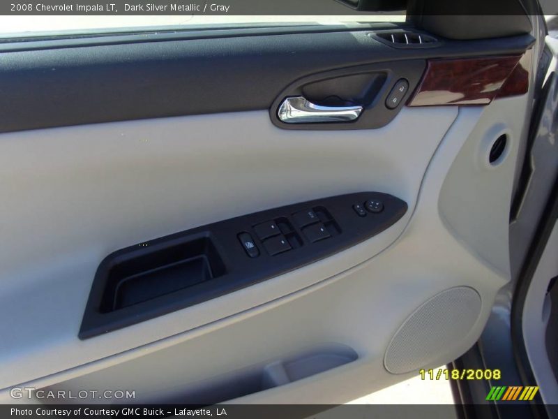 Dark Silver Metallic / Gray 2008 Chevrolet Impala LT