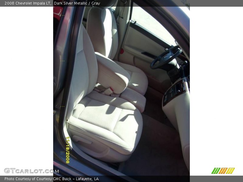 Dark Silver Metallic / Gray 2008 Chevrolet Impala LT