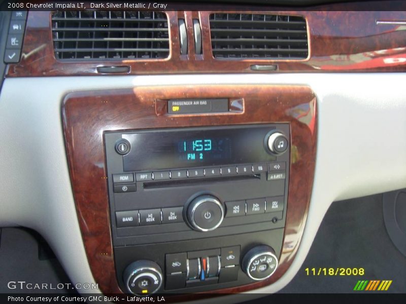 Dark Silver Metallic / Gray 2008 Chevrolet Impala LT