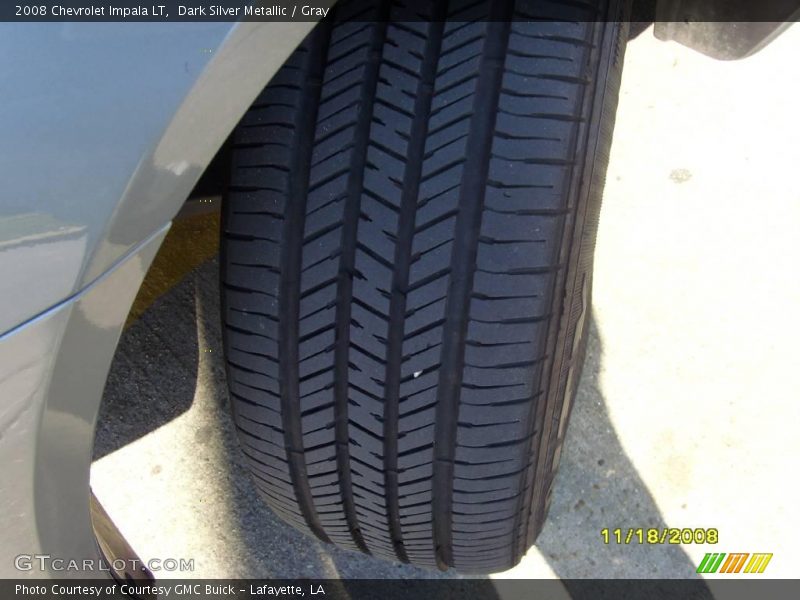 Dark Silver Metallic / Gray 2008 Chevrolet Impala LT