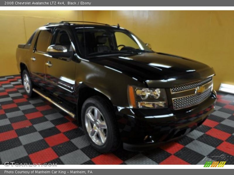 Black / Ebony 2008 Chevrolet Avalanche LTZ 4x4