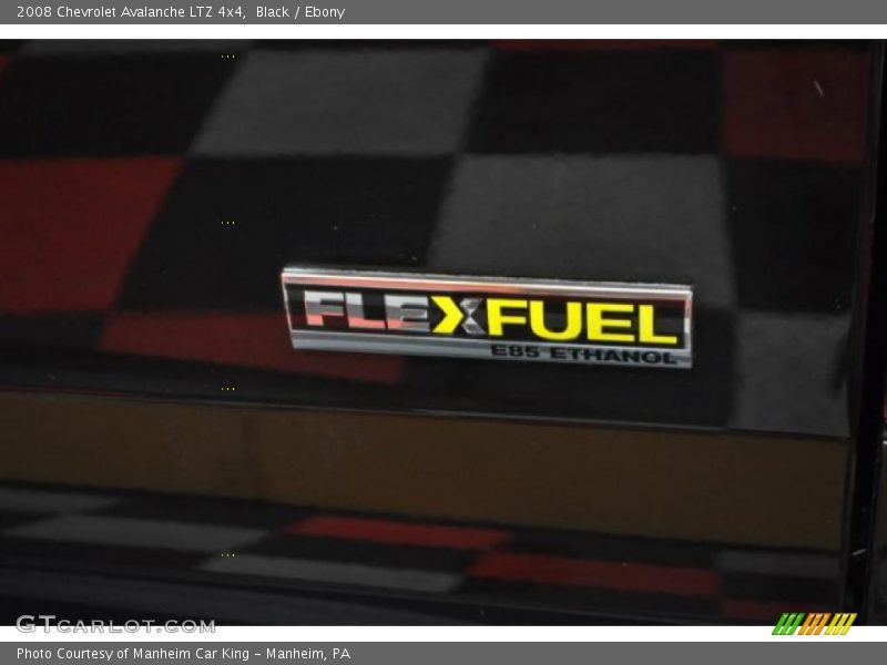 Black / Ebony 2008 Chevrolet Avalanche LTZ 4x4