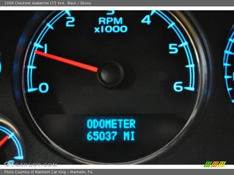 Black / Ebony 2008 Chevrolet Avalanche LTZ 4x4