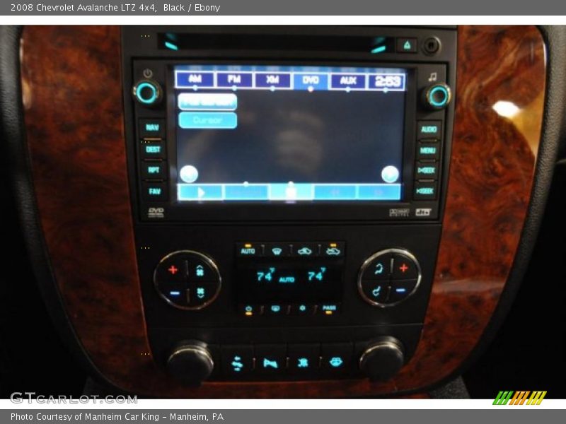 Black / Ebony 2008 Chevrolet Avalanche LTZ 4x4