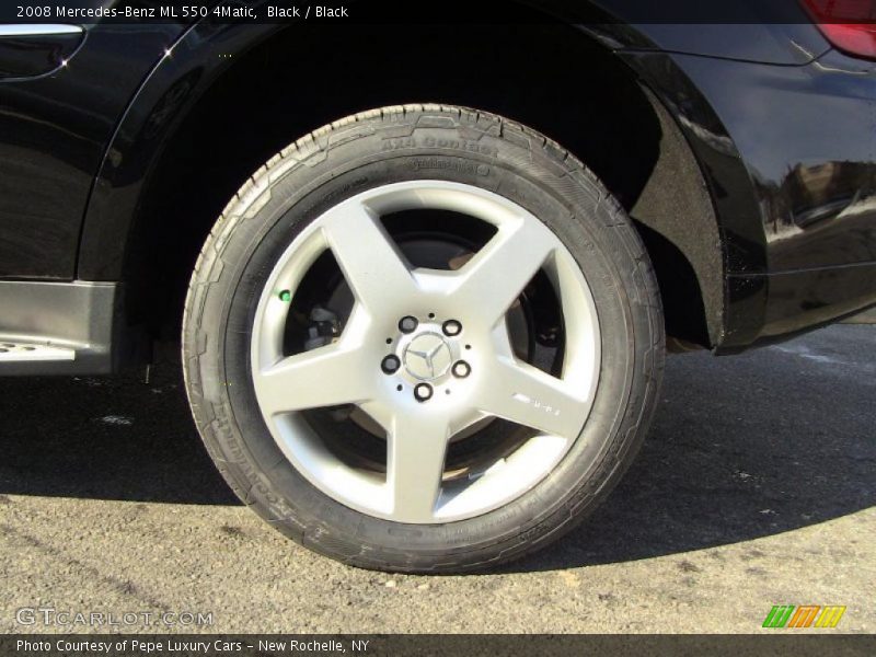 Black / Black 2008 Mercedes-Benz ML 550 4Matic