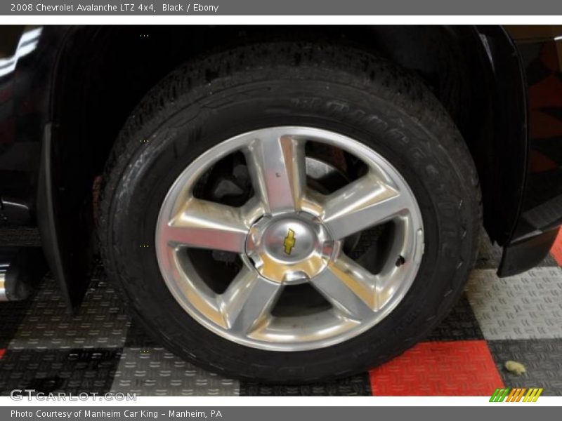 Black / Ebony 2008 Chevrolet Avalanche LTZ 4x4