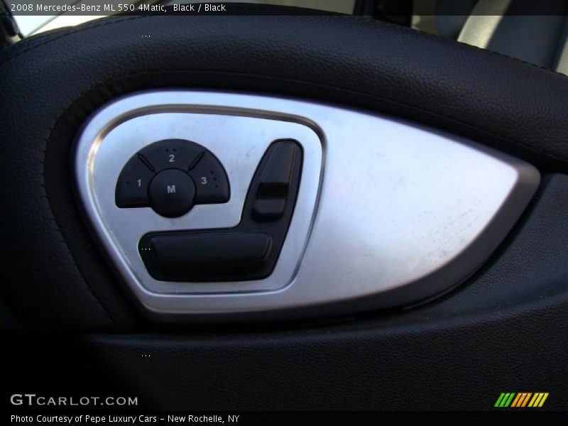 Black / Black 2008 Mercedes-Benz ML 550 4Matic