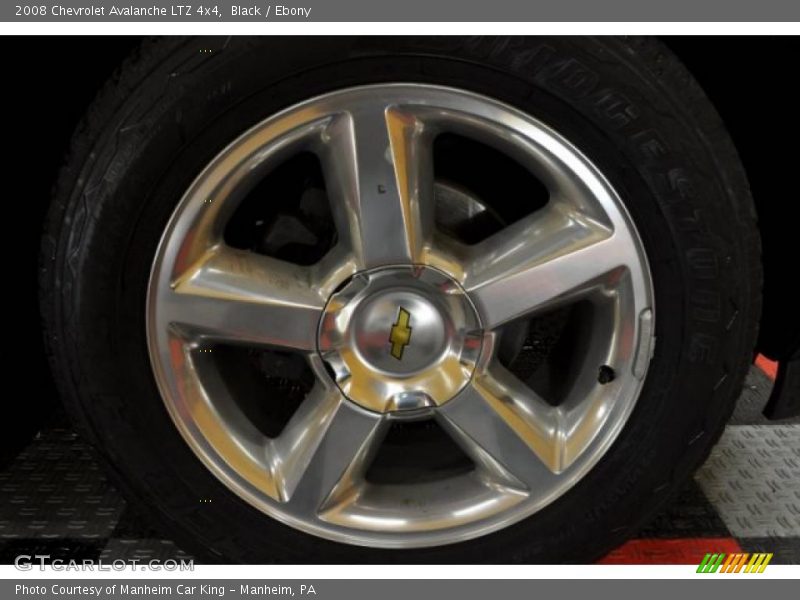Black / Ebony 2008 Chevrolet Avalanche LTZ 4x4