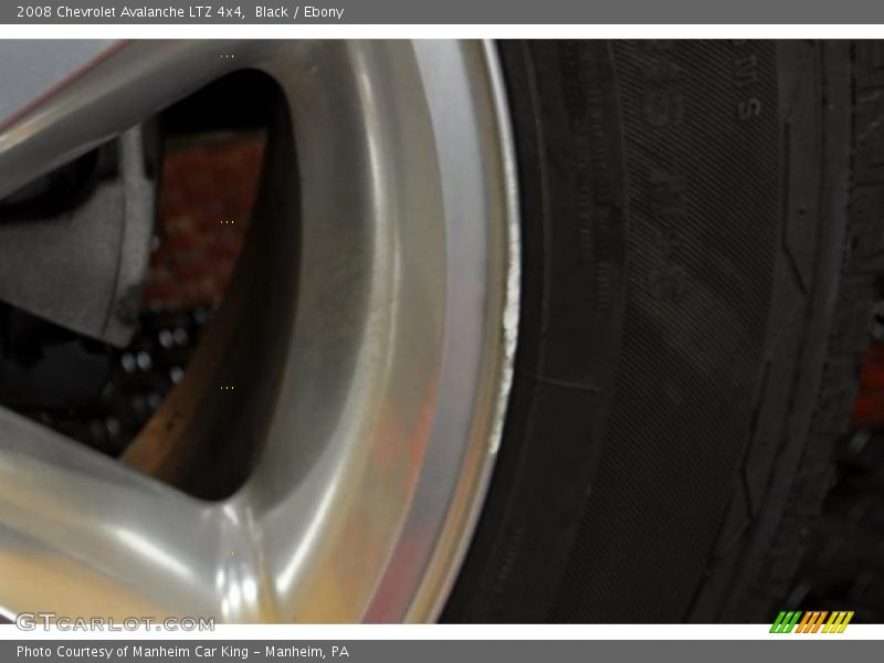 Black / Ebony 2008 Chevrolet Avalanche LTZ 4x4