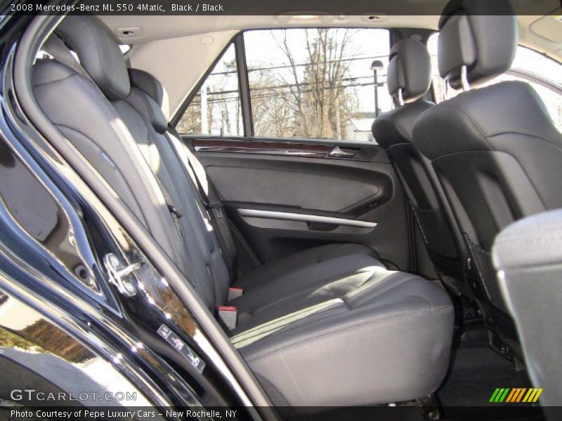 Black / Black 2008 Mercedes-Benz ML 550 4Matic