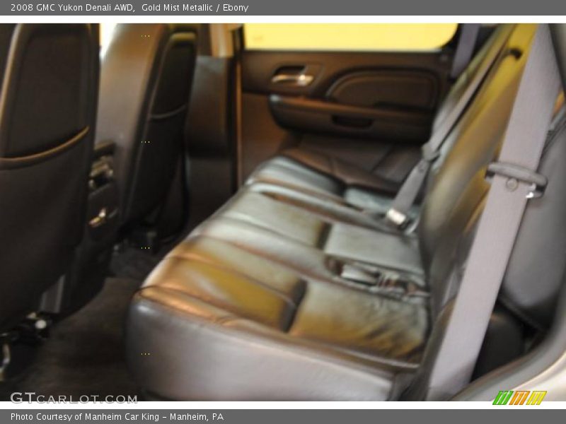 Gold Mist Metallic / Ebony 2008 GMC Yukon Denali AWD