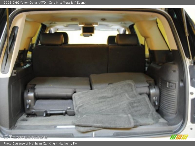 Gold Mist Metallic / Ebony 2008 GMC Yukon Denali AWD