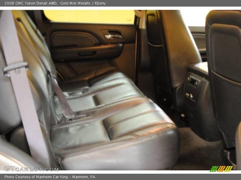 Gold Mist Metallic / Ebony 2008 GMC Yukon Denali AWD