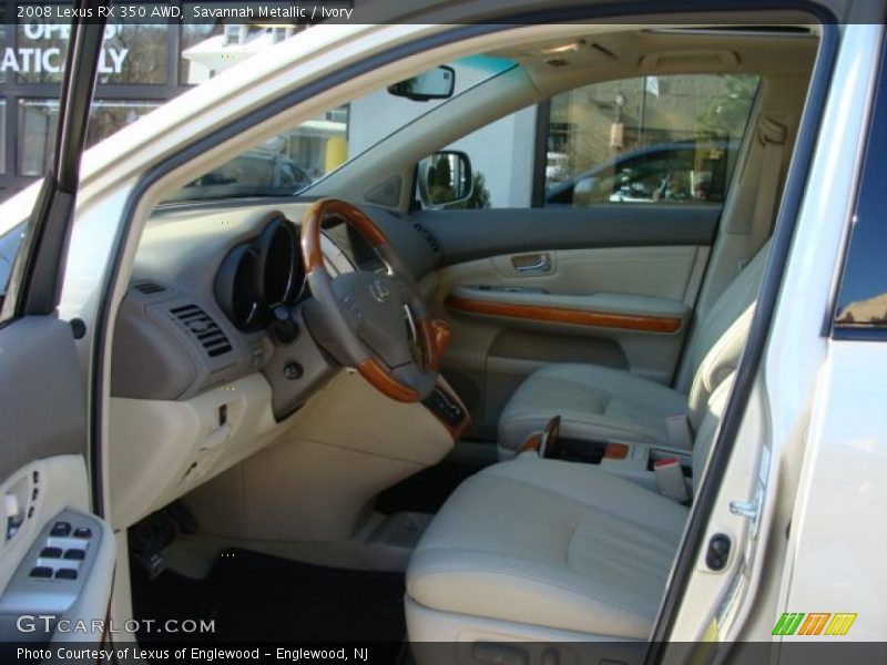 Savannah Metallic / Ivory 2008 Lexus RX 350 AWD