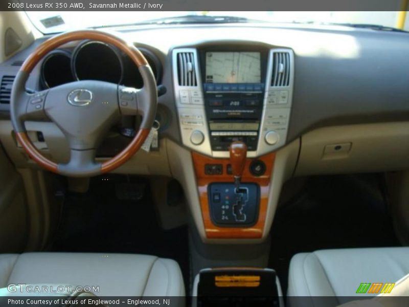 Savannah Metallic / Ivory 2008 Lexus RX 350 AWD