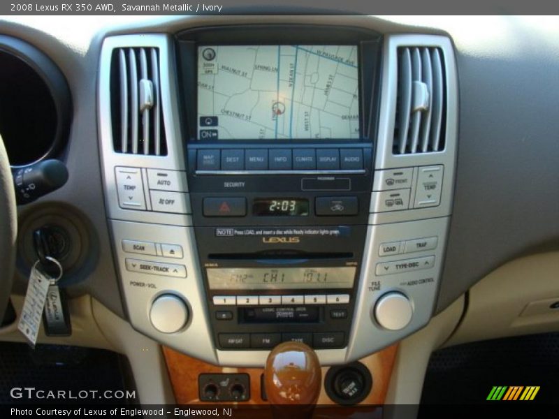 Savannah Metallic / Ivory 2008 Lexus RX 350 AWD