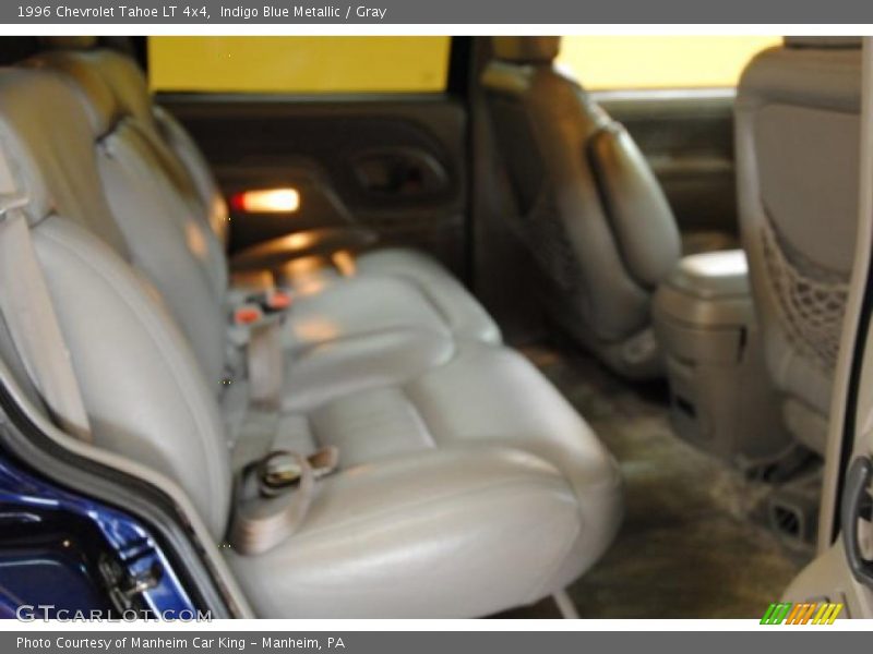 Indigo Blue Metallic / Gray 1996 Chevrolet Tahoe LT 4x4