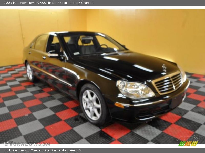 Black / Charcoal 2003 Mercedes-Benz S 500 4Matic Sedan
