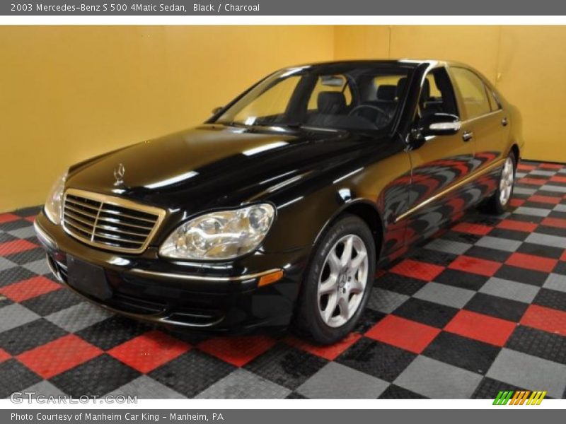 Black / Charcoal 2003 Mercedes-Benz S 500 4Matic Sedan