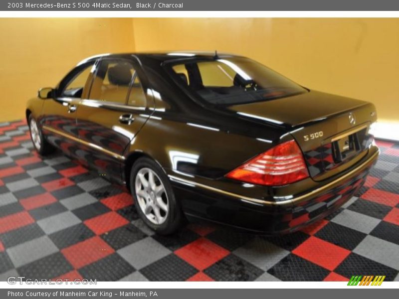 Black / Charcoal 2003 Mercedes-Benz S 500 4Matic Sedan
